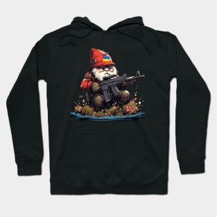 Military Gnome Squad Ukraine Style Hoodie